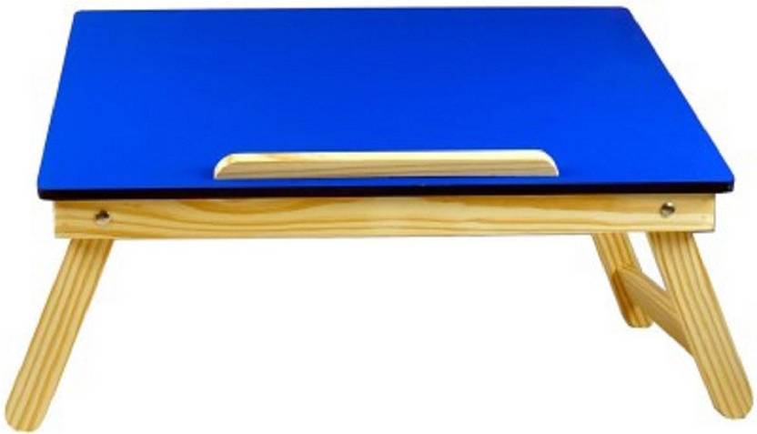 Sdytech Wooden Multipurpose Foldable Laptop Kids Bed Study Table Sdytech Wooden Multipurpose Foldable Laptop Kids Bed Study Table Blue Wood Portable Finish Color