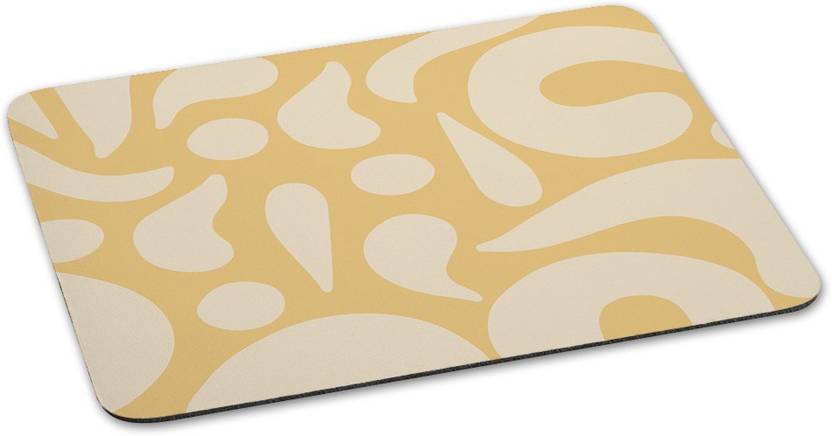 100yellow mouse pads printed