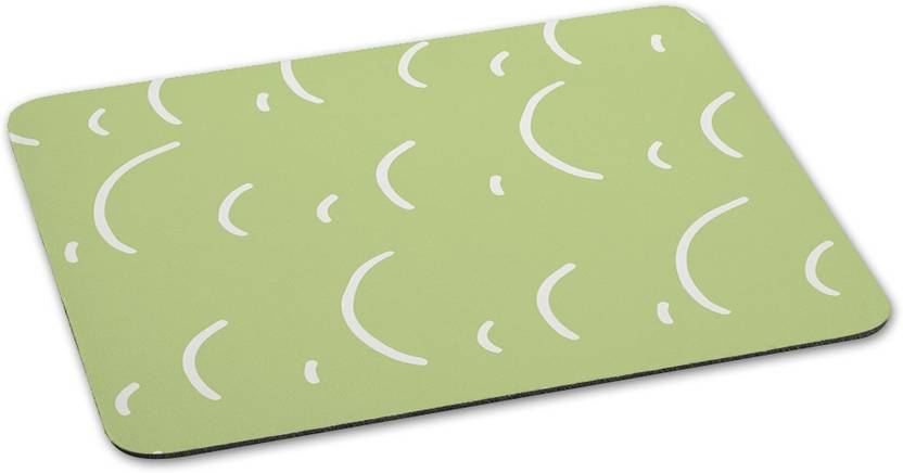 100yellow mousepad white color