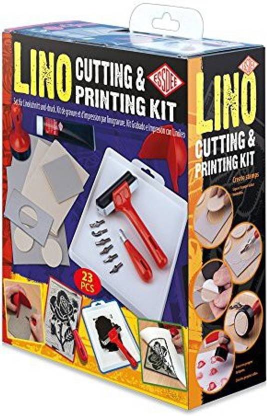Essdee Lino Cutting & Printing Kit (23 Pieces) Lino Cutting