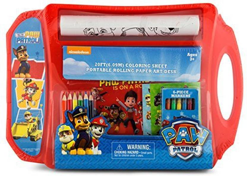 Paw Patrol Rolling Art Desk For