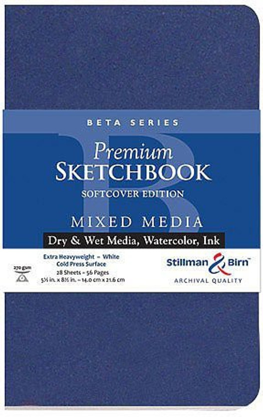 Beta Hardbound Sketchbook 5.5X8.5