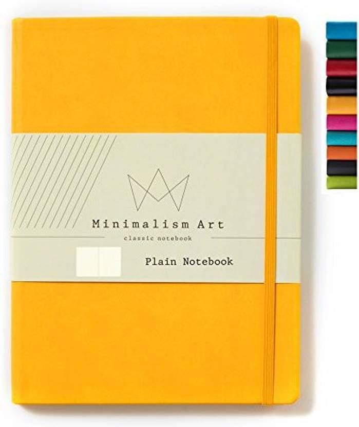 minimalism art classic notebook
