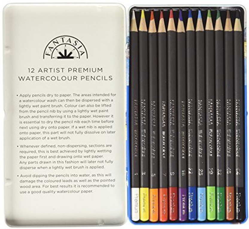 Fantasia Premium Colored Pencil Set 36pc Art Supplies Pencils