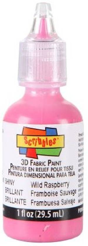 scribbles 3d fabric paint