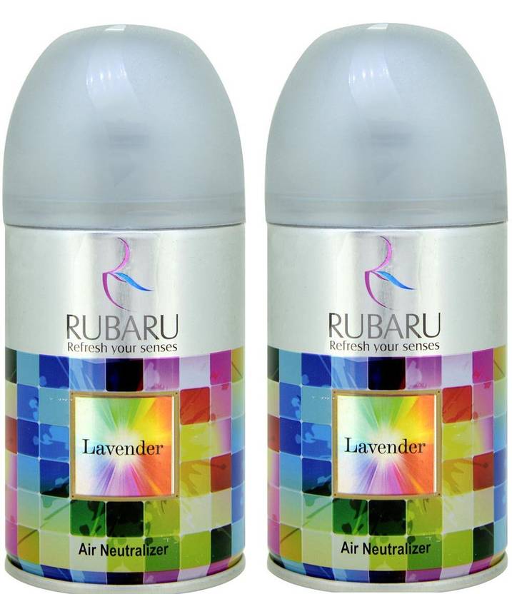 Ru Baru Lavender Automatic Air Freshner Refill Automatic Room Freshener Machine Refill 300ml 300ml Fitted All Machines Dispensers Pack Of 2 Pc