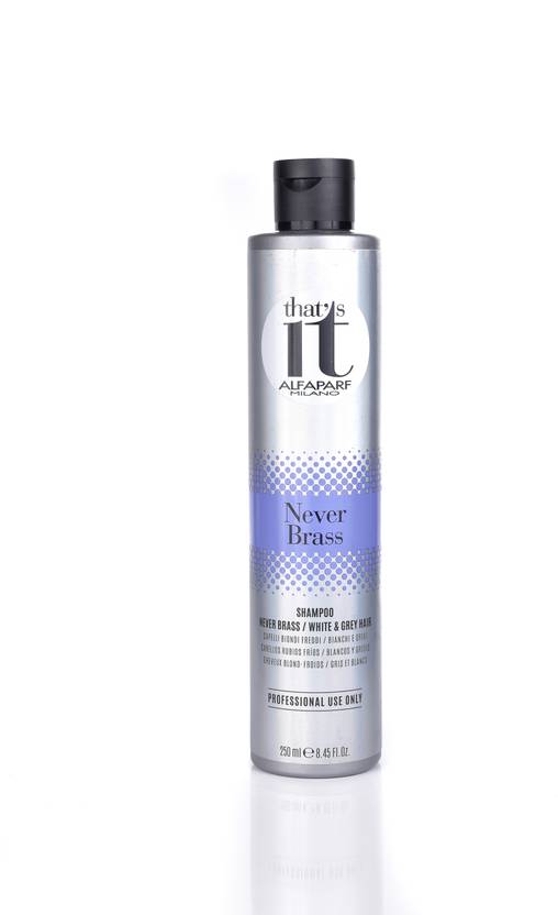 Alfaparf Milano Never Brass Shampoo White Grey Hair Price In
