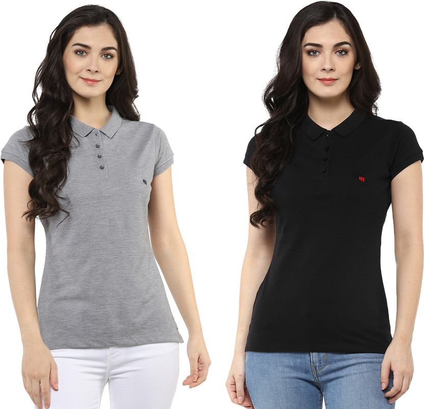 collar t shirt for womens online
