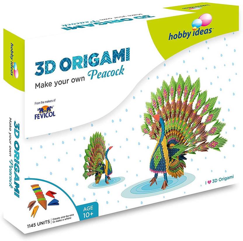 Hobbyideas 3d Origami Make Your Own Peacock 3d Origami