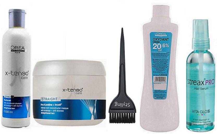 Styling Hair Brush Loreal X Tenso Care Shampoo Conditioner