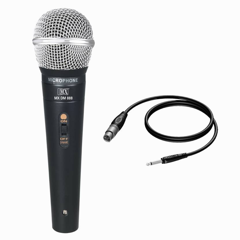 MX Dynamic Mic Cardioid Vocal with XLR1/4" Cable DM888 Microphone