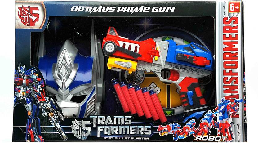 amaz hub transformers optimus prime gun soft billet gun