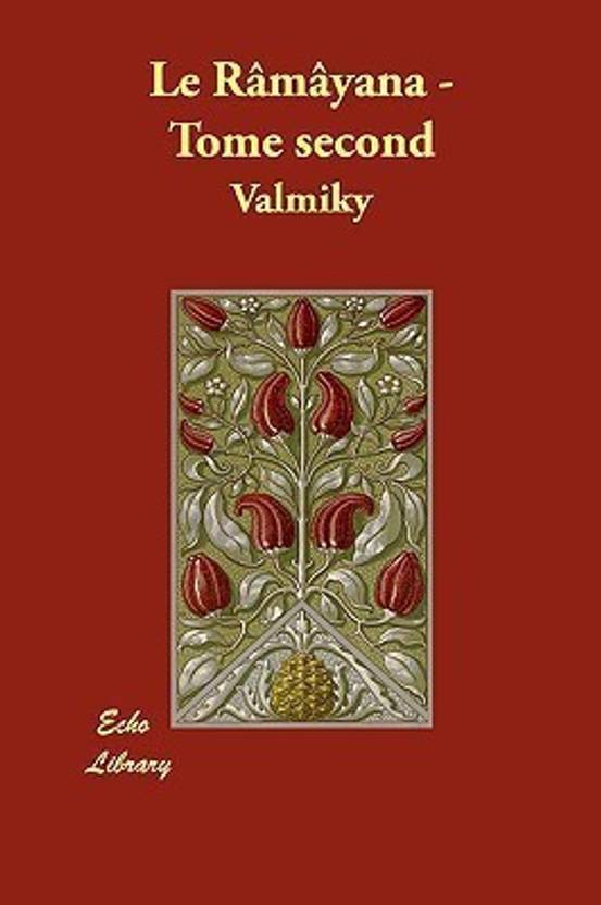 Le Ramayana Tome Second Buy Le Ramayana Tome Second By - 