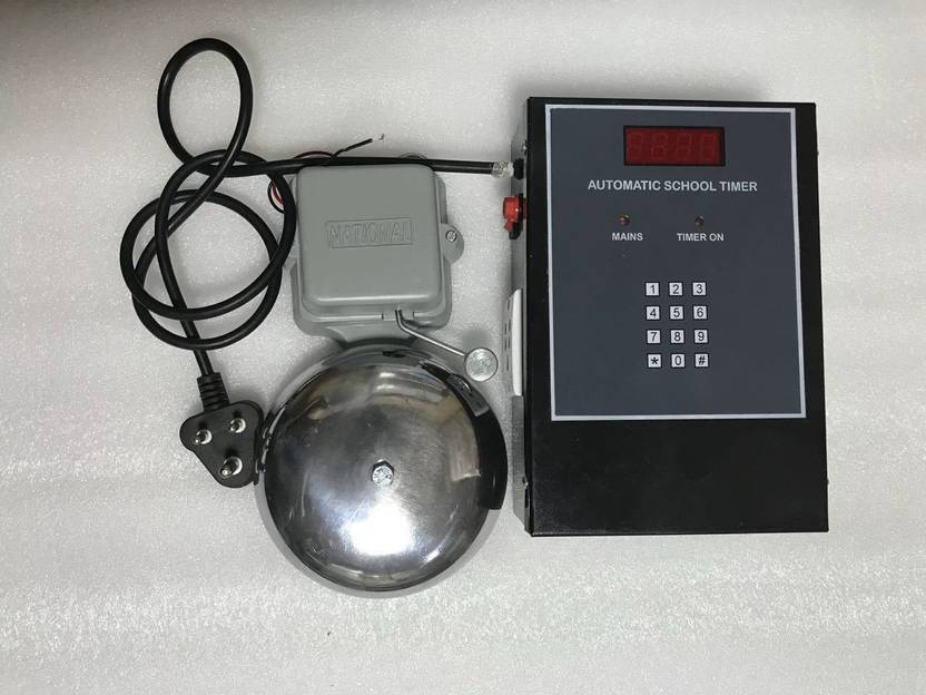 Security Store Electronic School Timer With Bell Wired Door