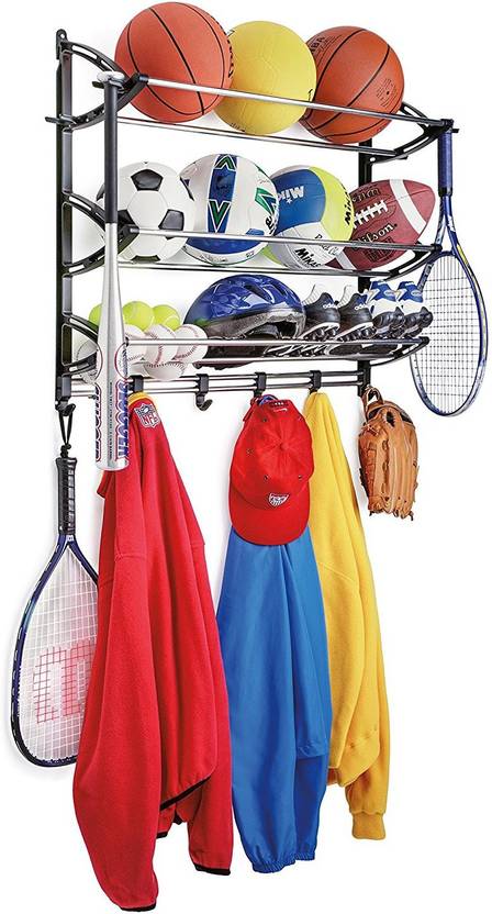Continental Sports Equipment Storage Rack Garage Organizer Station Continental Sports Equipment Storage Rack Garage Organizer Station Gear Shelving Ball Bag It N 31 Accessories Price In India