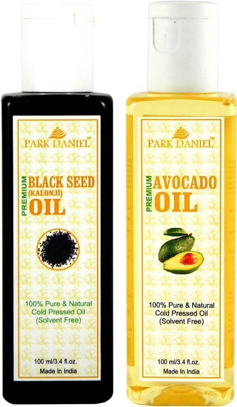 Park Daniel Organic Avocado Oil And Black Seed Oil Kalonji Combo