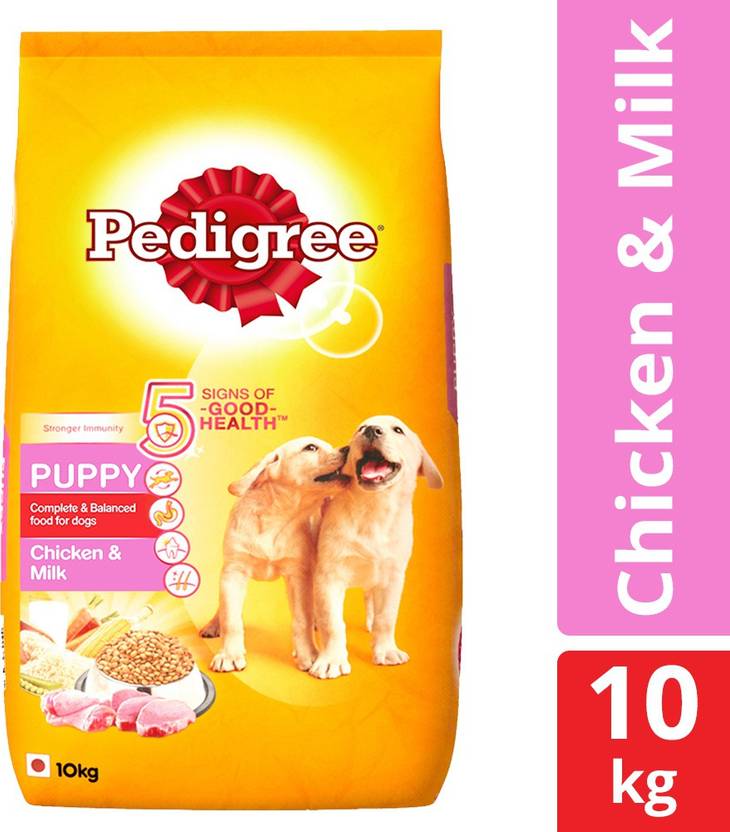 PEDIGREE Puppy Milk, Chicken 10 kg Dry Young Dog Food Price in India