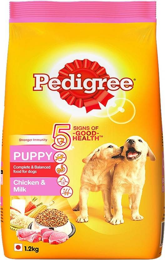 pedigree puppy chicken milk 1 2 kg dry dog food price in india
