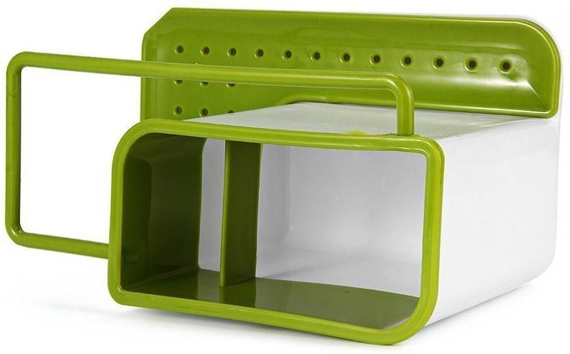 Perfect E 3 In 1 Stand For Kitchen Sink Sponge Holder Organizer Dishwasher Liquid Brush Cloth Soap