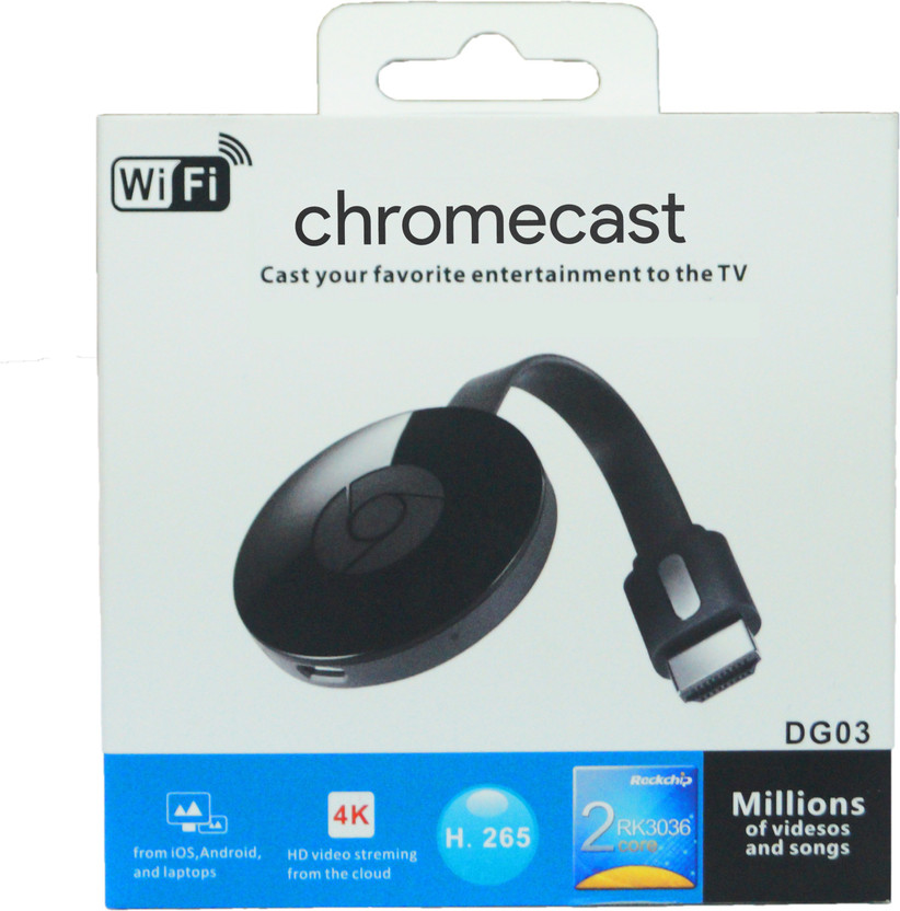 Google Chromecast 3rd Gen Digital HDMI Media Streaming factory sealed free ship