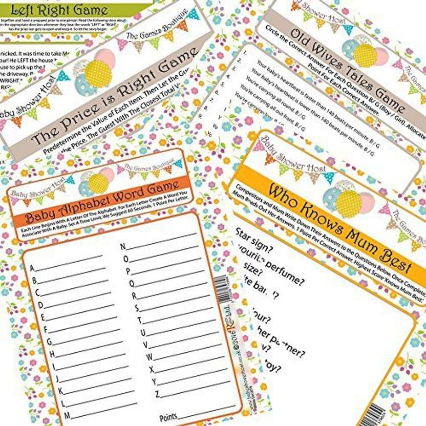 Rustic Robin Baby Shower Games Pack 5 Fun Party Bundle Trivia Rustic Robin Baby Shower Games Pack 5 Fun Party Bundle Trivia