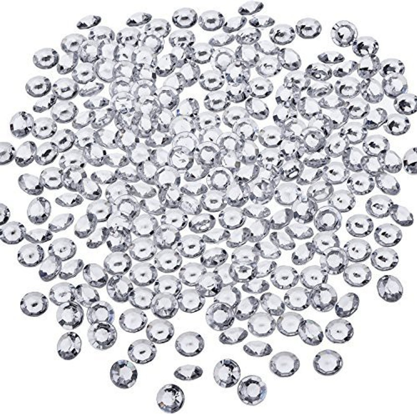 2000 Scatter Crystals Table Confetti Diamonds Acrylic Wedding Party Decoration