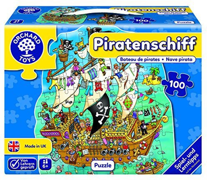 orchard toys pirate ship jigsaw puzzle
