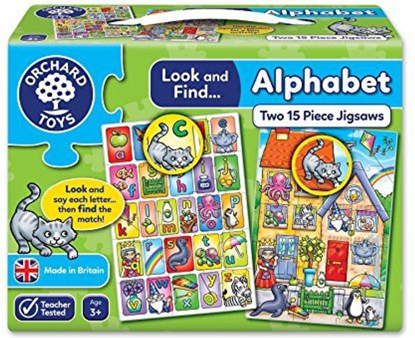 orchard toys alphabet puzzle