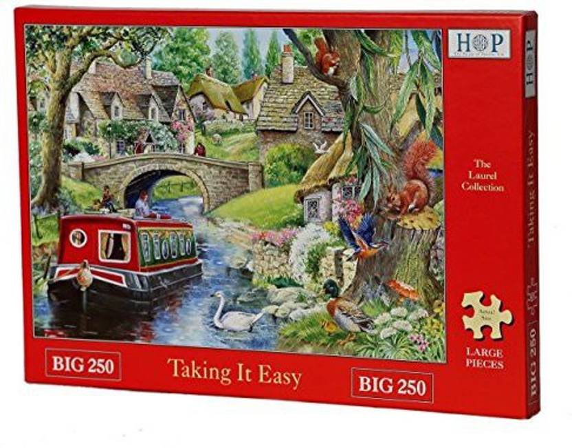 Generic The House of Puzzles Big 250 Piece Jigsaw Puzzle Taking It Easy