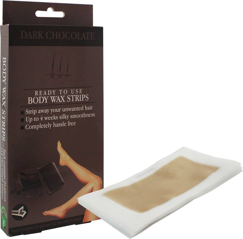 Ear Lobe Accessories Full Body Wax Strips With Red Wine Strips