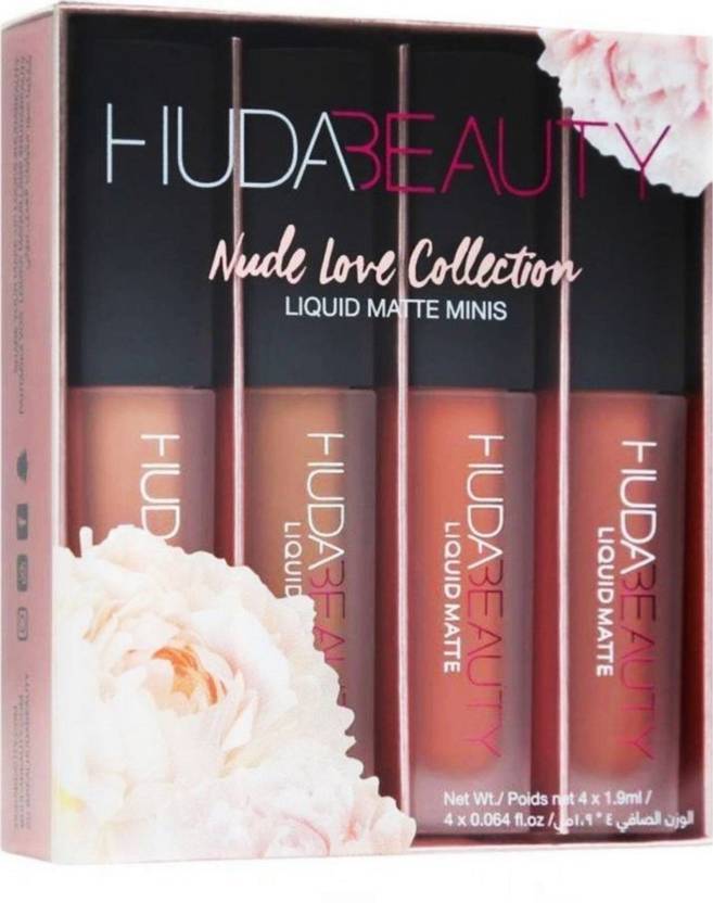 Huda Beauty Liquid Mattee 4 Nude Love Collection Liquid Matte Minis Lipstick Price In India Buy Huda Beauty Liquid Mattee 4 Nude Love Collection Liquid Matte Minis Lipstick Online In India