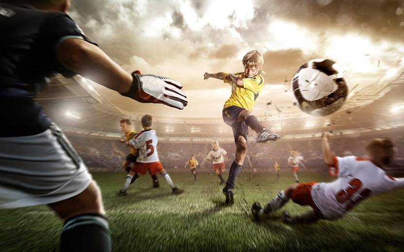 cool soccer sports vinyl poster paper print sports posters in