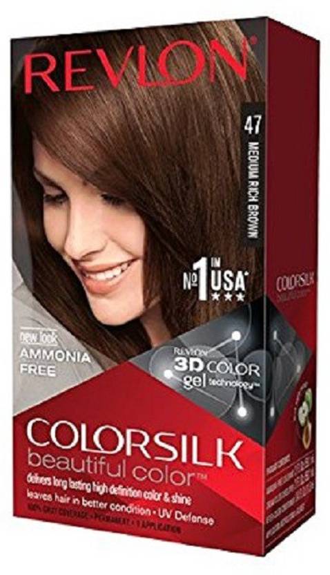 Revlon Colorsilk Haircolor Medium Rich Brown Hair Color Price