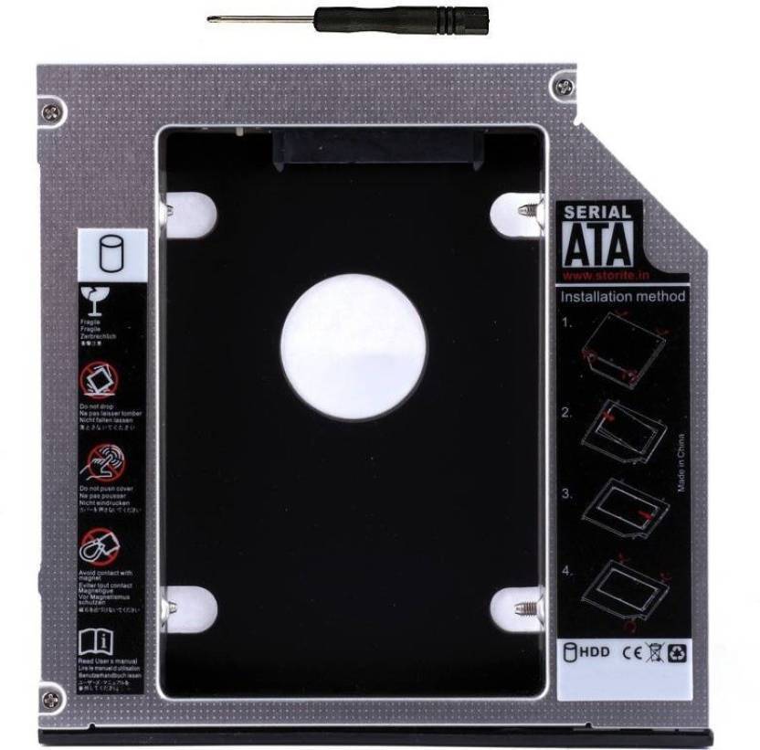M MOD CON 9.5mm Universal 2nd Hard Drive Bay Caddy For CD/DVDROM,Laptop,Macbook PRO 2.5 inch