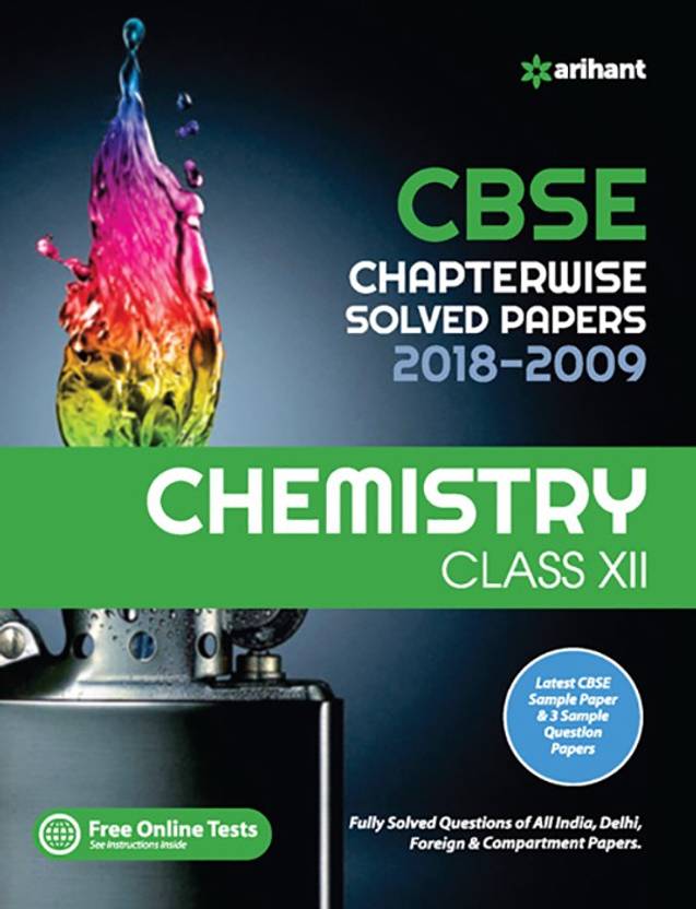 Cbse Chemistry Chapterwise Solved Papers Class12th  (English, Paperback, unknown) - Price 151 46 % Off  