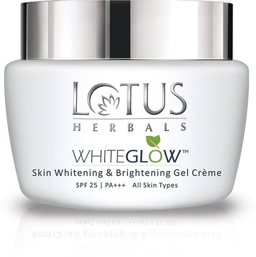 Lotus Herbals WhiteGlow Skin Whitening & Brightening Gel Creme SPF-25 I PA+++