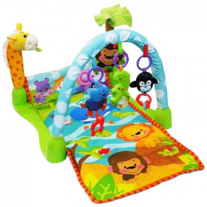 N M Rainforest Music Baby Play Soft Mat Activity Play Gym Toy