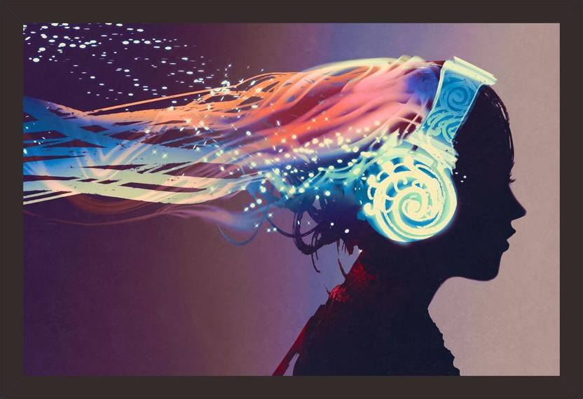 Mad Masters Mad Masters Woman With Magic Glowing Headphones