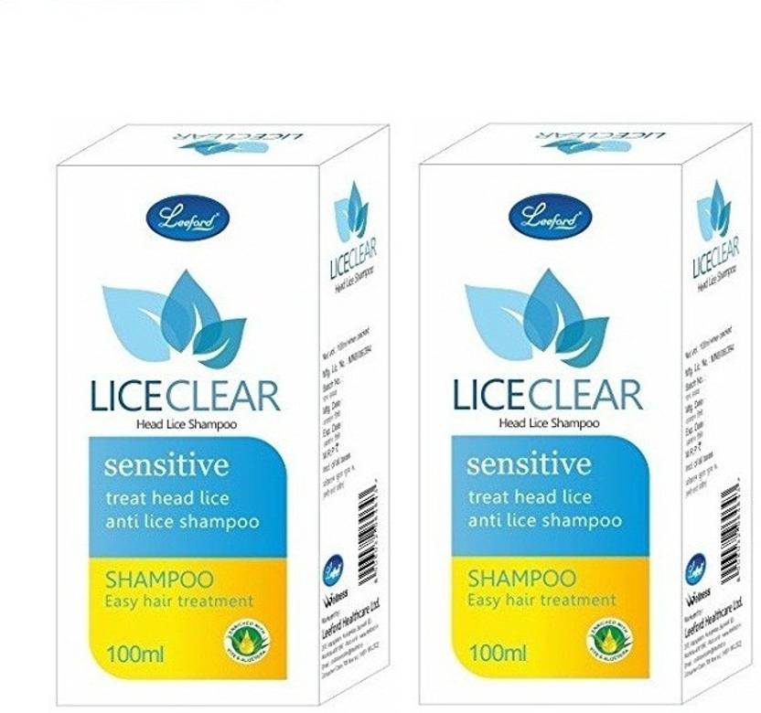 Leeford Liceclear Shampoo Combo Pack Price In India Buy Leeford
