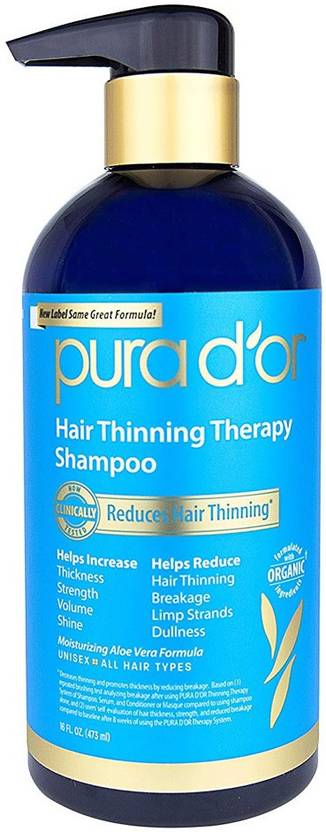 Pura D Or Hair Thinning Therapy Shampoo Infused With Organic
