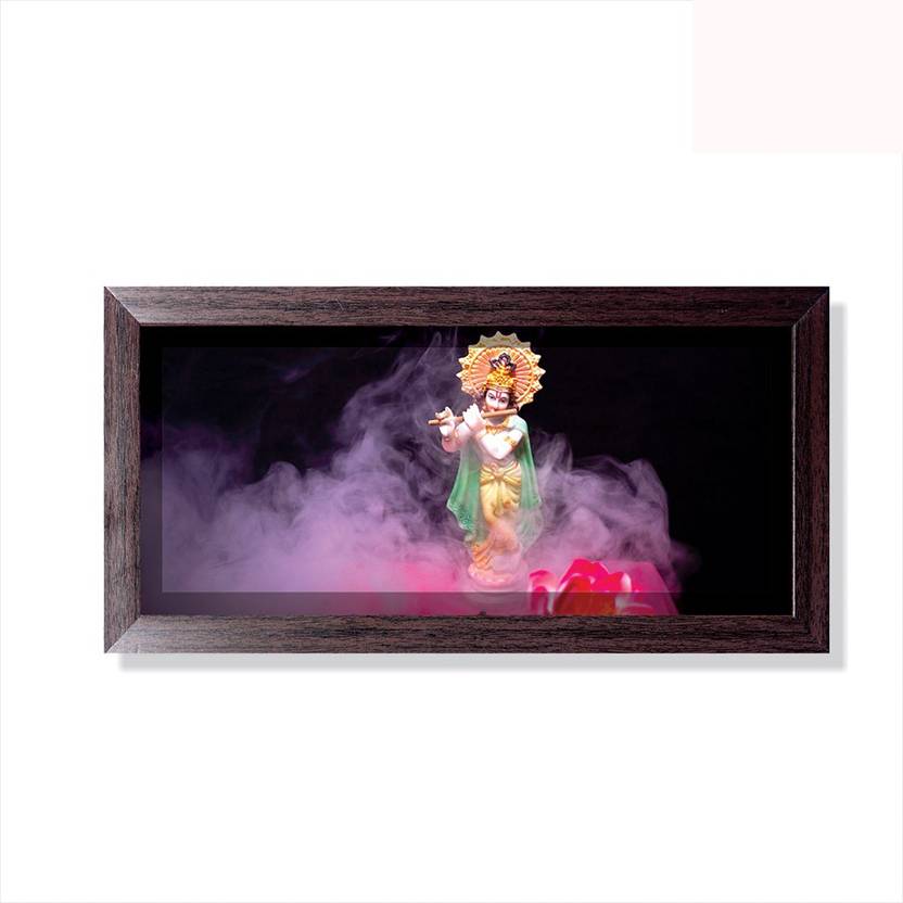 Ah Decals Artistic Wall Art Shri Krishna Playing Flute