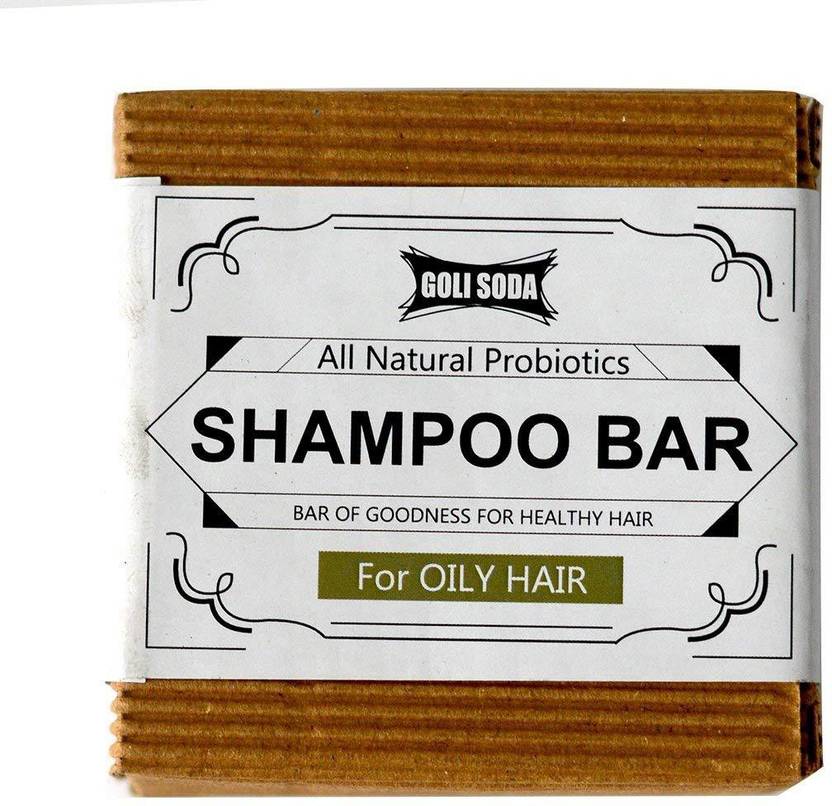 Golisoda Probiotics Shampoo Bar For Oily Hair All Natural
