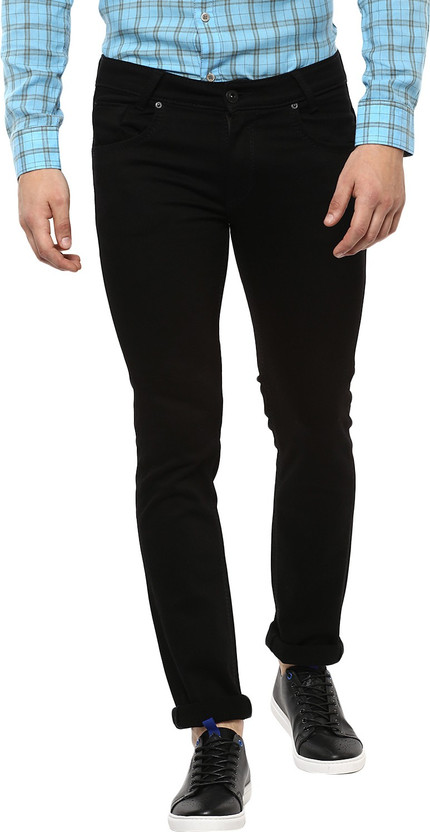 MUFTI Slim Men Black Jeans - Buy MUFTI 