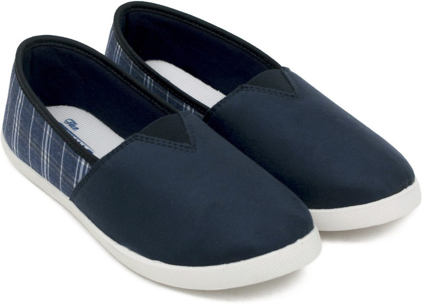 womens navy canvas shoes