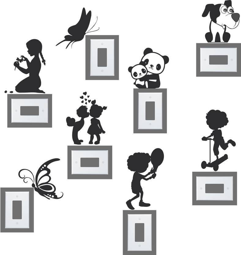 happy walls expressions switchboard stickers price in india - buy