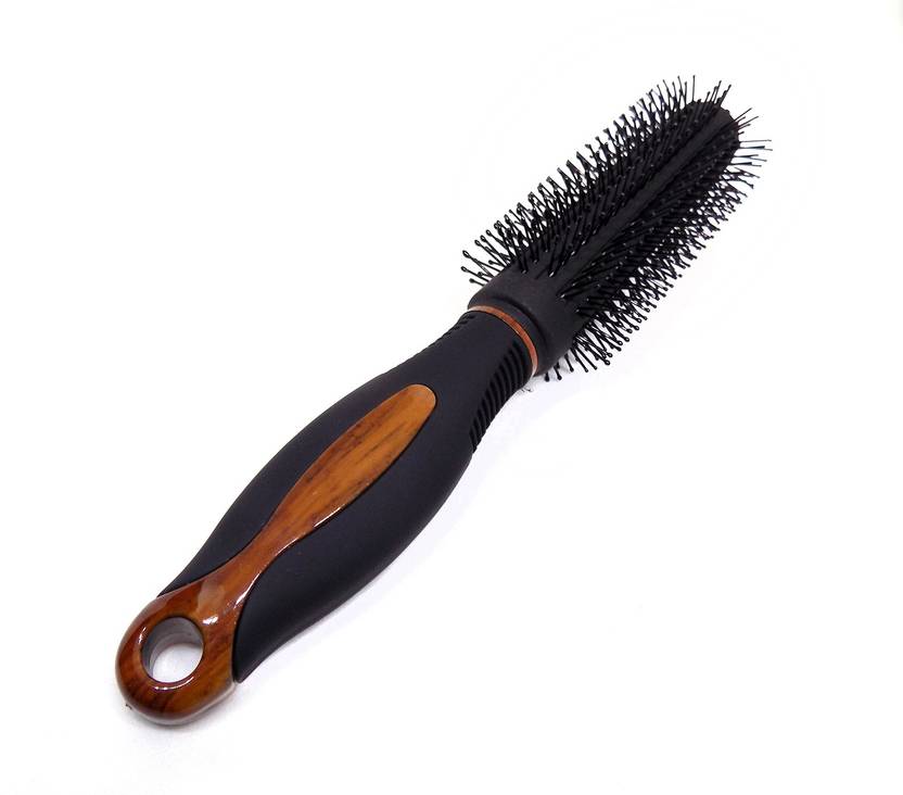 Majik Round Hair Brush With Soft Tip Bristles For All Types Hair