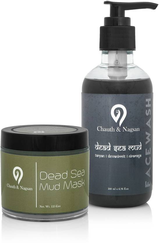 Chauth And Nagsan Natural Dead Sea Mud Facewash 200 Ml Dead Sea