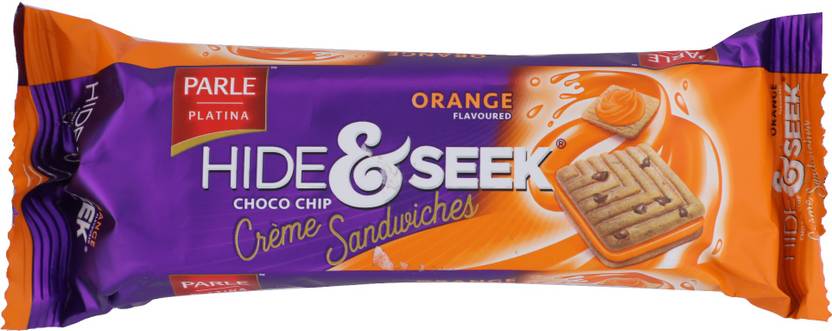 Parle Hide Seek Fab Orange Cream Biscuits Price In India