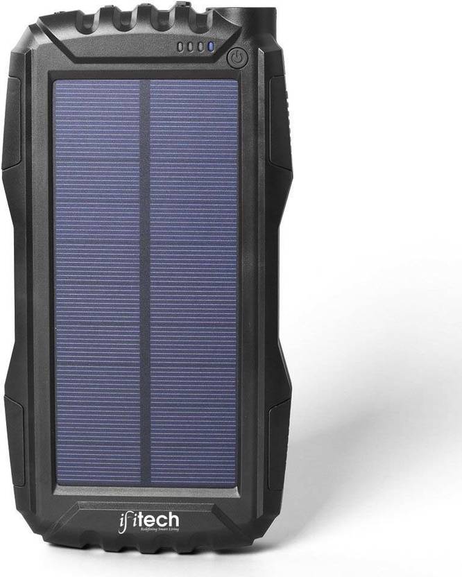 Ifitech Solar Charger Portable 20000mah Solar Power Bank