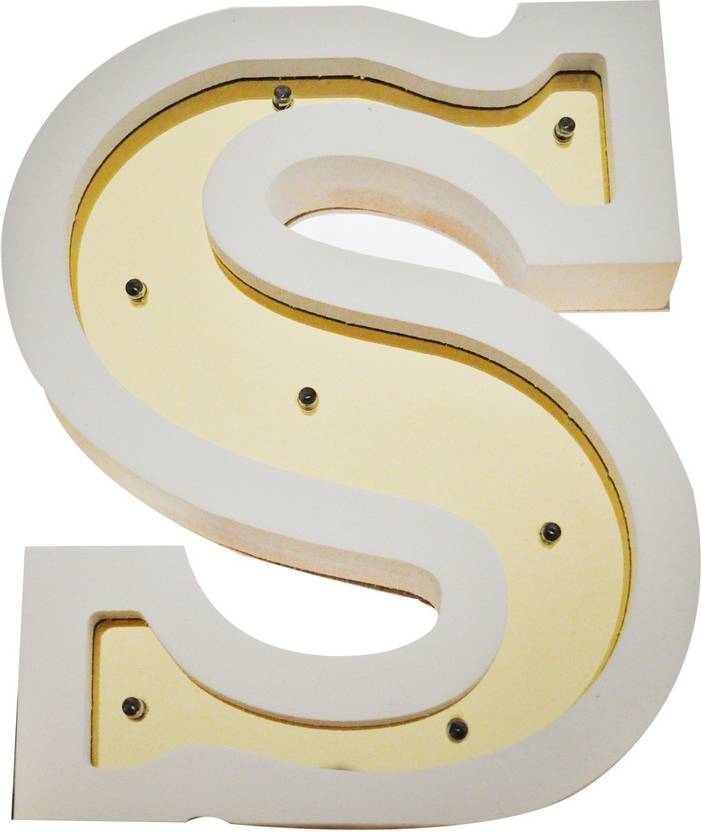 Ez Life Monogram Light Alphabet Led For Home Wall Decor
